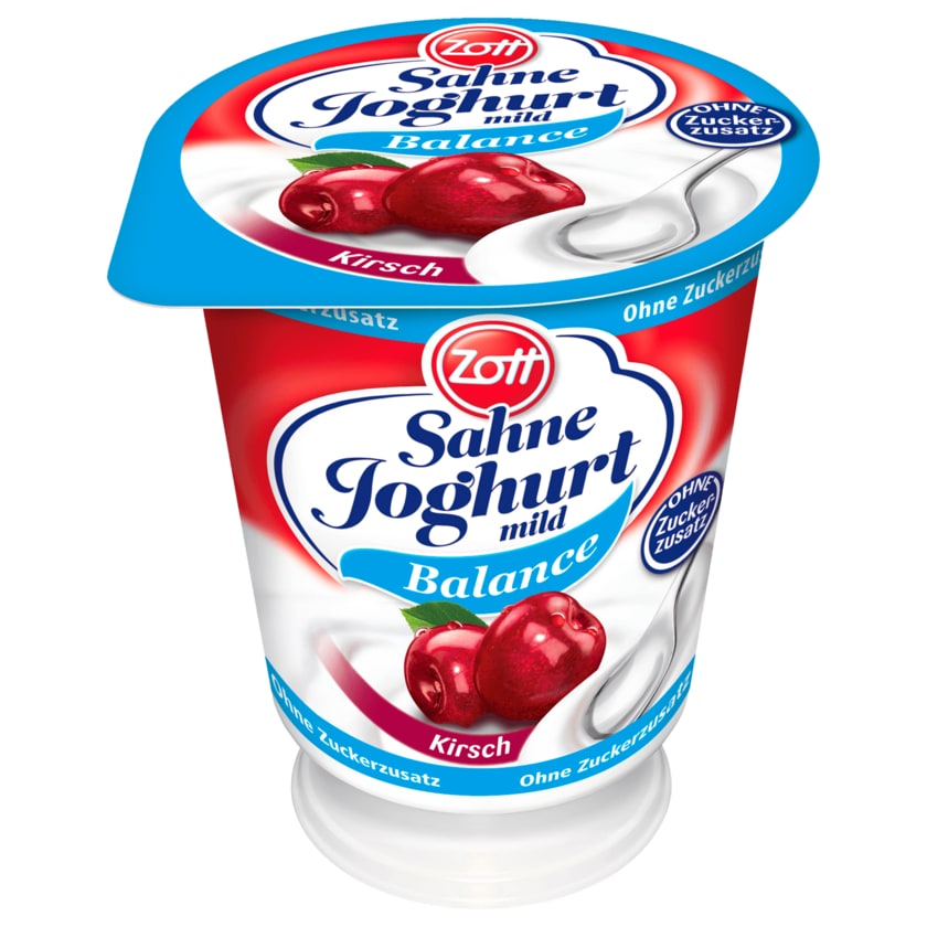 Zott Sahnejoghurt Balance Kirsche 150g
